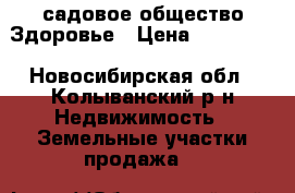 садовое общество Здоровье › Цена ­ 150 000 - Новосибирская обл., Колыванский р-н Недвижимость » Земельные участки продажа   